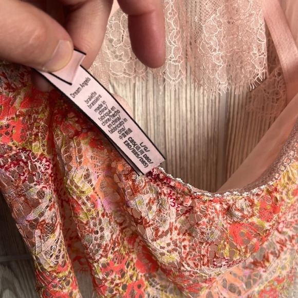 Victoria’s Secret Dream Angels Eyelash Lace Bralette Size Large - Picture 3 of 4